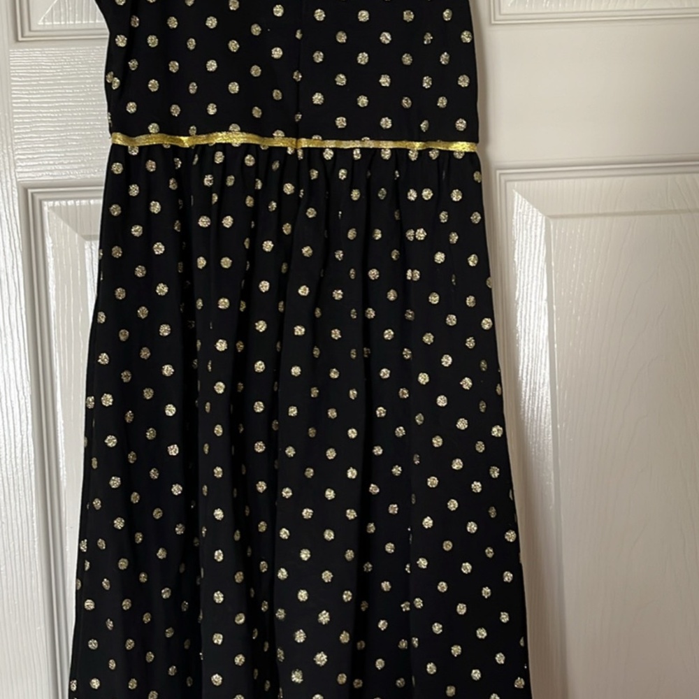 Girls polka dot sleeveless dress
